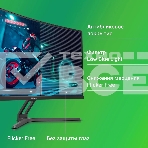 Монитор Digma Overdrive 27A510Q 27' VA 2560x1440, 165 Гц, 1 мс, 16:9, 300 кд/м2, 2xHDMI, 2xDP, изогнутый, черный, фото5