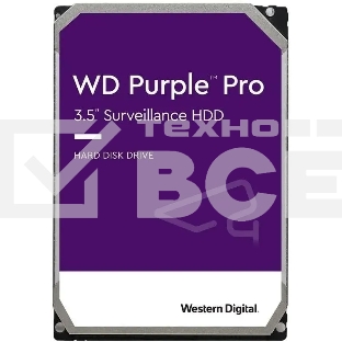 Жесткий диск Western Digital Purple Pro 14TB (WD142PURP) {Serial ATA III, 7200- rpm, 512Mb, 3.5