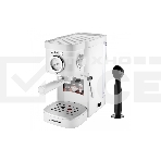 Кофеварка рожковая BRAYER BR1106 белый, исп. кофе - молотый, 1.2 л, 1100 Вт, 15 Бар., фото3