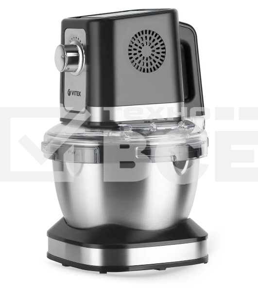 Кухонная машина Vitek VT-1435 черный/серебристый