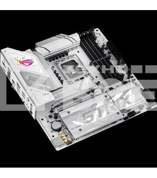 Материнская плата ASUS ROG STRIX B860-G GAMING WIFI, LGA 1851, Intel B860, 4xDDR5, 4xSATA, 4xM.2, 1xPCIe 5.0 x16, 1xDP, 1xHDMI, 1xThunderbolt 4, 1x 2.5Gb LAN, 1xUSB-C 20Gbps, 1xUSB-A 10Gbps, 3xUSB-A 5Gbps, 4xUSB-A 2.0, 2x3.5 мм, 7.1, mATX