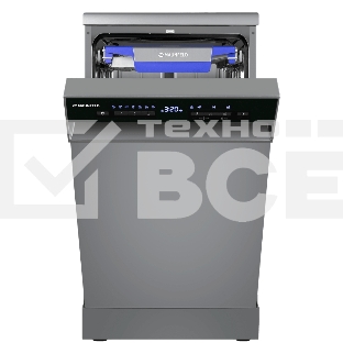 Посудомоечная машина Maunfeld MWF45331S Inverter 2100 Вт, нержавеющая сталь