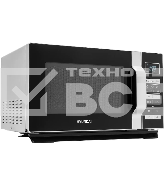 Микроволновая печь Hyundai HYM-D3044 черный/серебристый, 23 л, 700 Вт