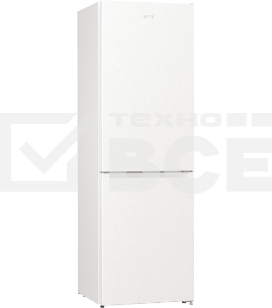 Холодильник Gorenje NRK619EEW4 белый двухкамерный 203/99л морозилка снизу, No Frost