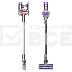 Вертикальный пылесос DYSON V8 Advanced silver nickel 492637-01, фото2
