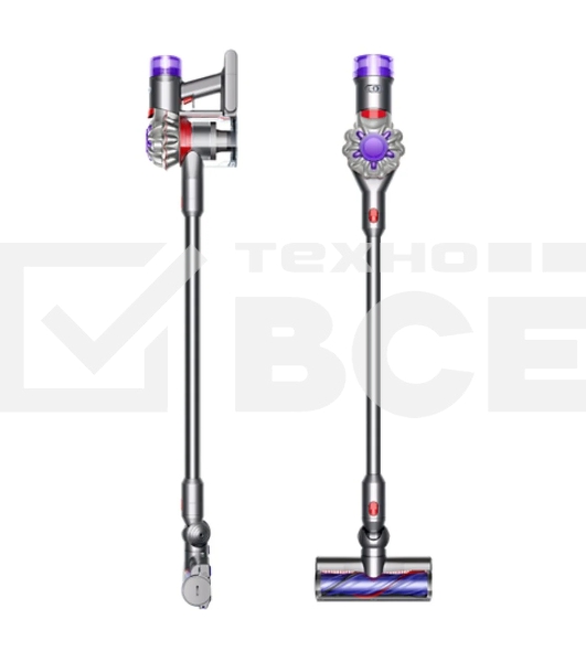 Вертикальный пылесос DYSON V8 Advanced silver nickel 492637-01