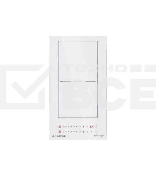 Индукционная варочная панель Maunfeld CVI292S2BWH Inverter белый