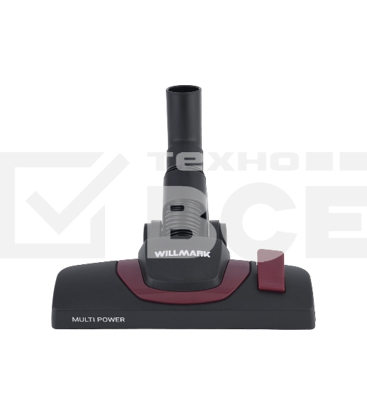 Пылесос WILLMARK VC-2630CYM (циклон,конт.2,5л,рег.скор,эрг.рукоят,метал.тел.труб,ТУРБО щетка,2000Вт)
