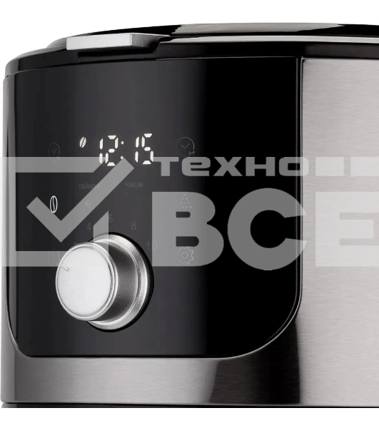 Кофемашина Kitfort КТ-782 1050Вт нержавеющая сталь/черный