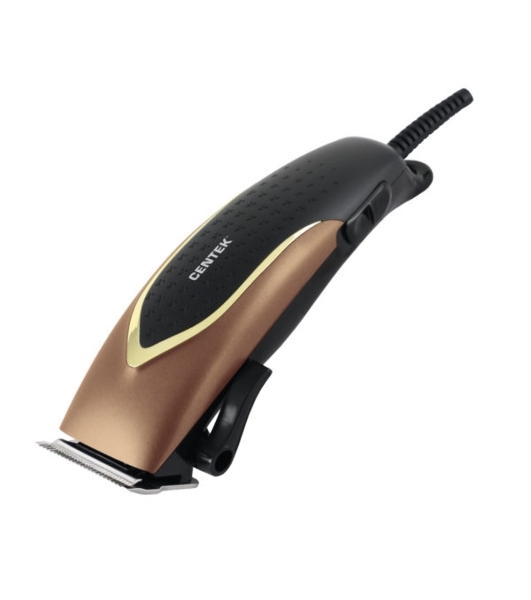 Машинка для стрижки волос Centek CT-2126 черный/золото