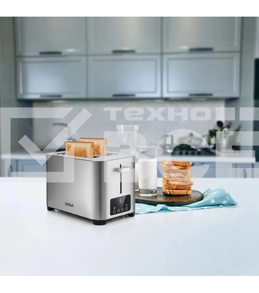 Тостер Kitfort KT-2048 нержавеющая сталь