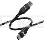 Кабель MORE CHOICE (4620202554093) K69aa 2м USB 3.0A PD 60W для Type-C Type-C- 2м, черный, фото3