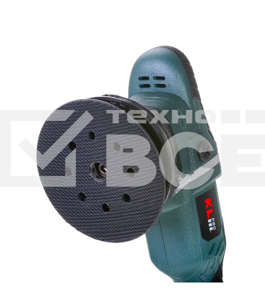 Профессиональная бесщеточная полировальная машина аккумуляторная KLPRO KLPS18B-80 (18В, Li-ion-2шт, 8.0А·ч, 125мм, М14, 2000-4800 об/мин З/У,сумка)