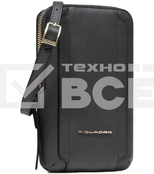 Чехол для смартфона Piquadro Circle AC6835W92R/N черный натур.кожа