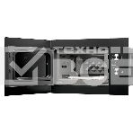 Встраиваемая микроволновая печь MONSHER MMH 1015 Noir, High-Tech, 15 л, мощность 600 Вт, 5 уровней мощности, размораживание, поворотное управление, черный, фото2