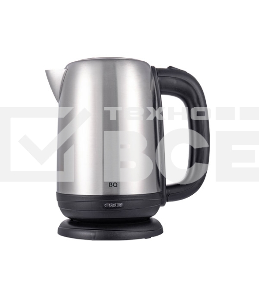 Чайник электрический BQ KT1821S черный/стальной, 2200 Вт, 1.7 л
