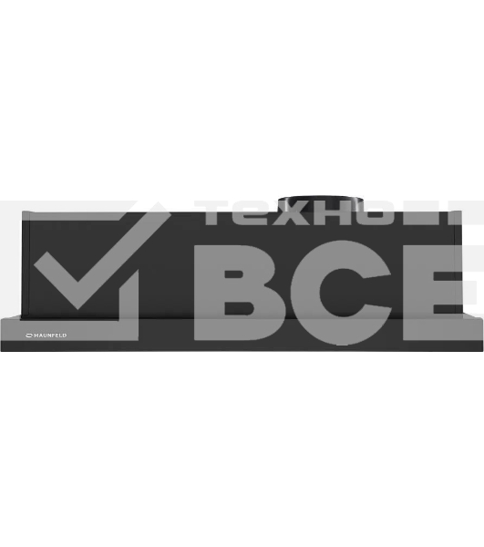 Вытяжка встраиваемая Maunfeld VS Light 50 черный, 50 см, 520 куб. м/ч, 56 дБ
