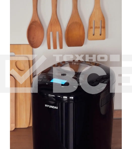 Хлебопечка Hyundai HYBM-P0513 550 Вт, черный