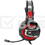 Гарнитура Crown CMGH-3000 чёрный/красный, проводная, подсветка, фото4