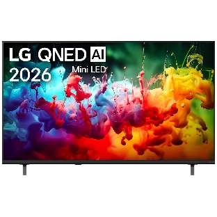 Телевизор LG 55QNED70B6C, 55', черный титан, QNED, 4K Ultra HD, 60Hz, WebOS