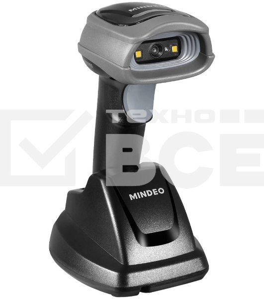 Сканер штрих-кода ручной Mindeo CS2291-SR 2D имидж, беспроводной, USB, Bluetooth, чёрный