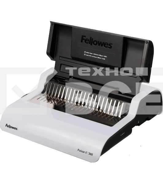 Переплетчик Fellowes Pulsar E (FS-56207) A4/перф.15л.сшив/макс.300л./пластик.пруж. (6-38мм)/электр.