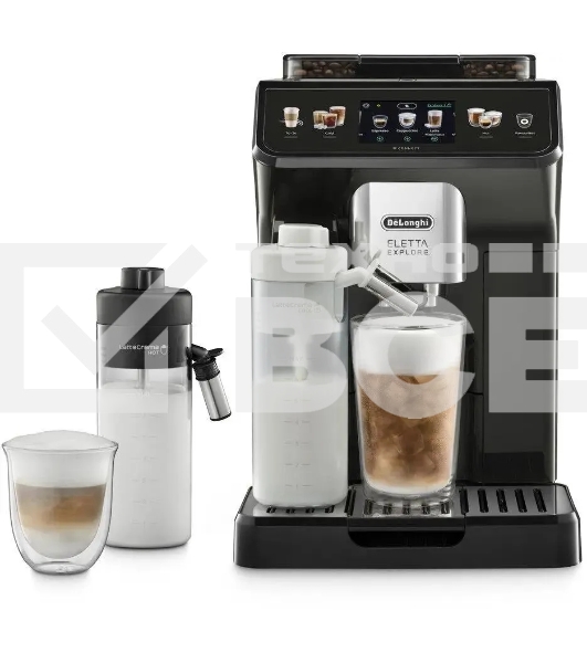 Кофемашина автоматическая DeLonghi ECAM450.65.G серый/черный, исп. кофе - зерновой/молотый, 1.8 л, 1450 Вт, 19 Бар.