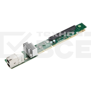 Плата AOC-URG4N4-I2XT-O Network Ports: 2, Speed: 10GbE, Connectors: 2x RJ45, PCI-E slot: 1x PCI-E 4.0 x16