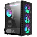 Компьютерный корпус Montech X3 GLASS, без БП, ATX 6x120мм 2xUSB 3.0 1xUSB3.1 audio bott PSU, черный, фото13