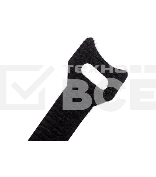 Хомут-липучка LANMASTER LAN-VCM180-BK, 180мм, 20шт, черный