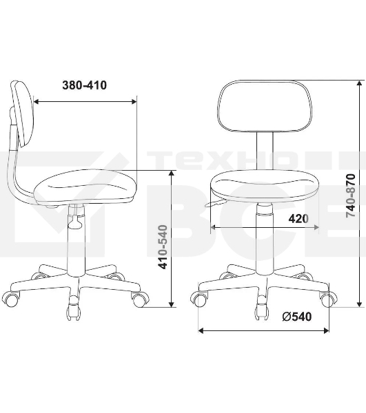 Кресло Бюрократ CH-201NX Space крестов.