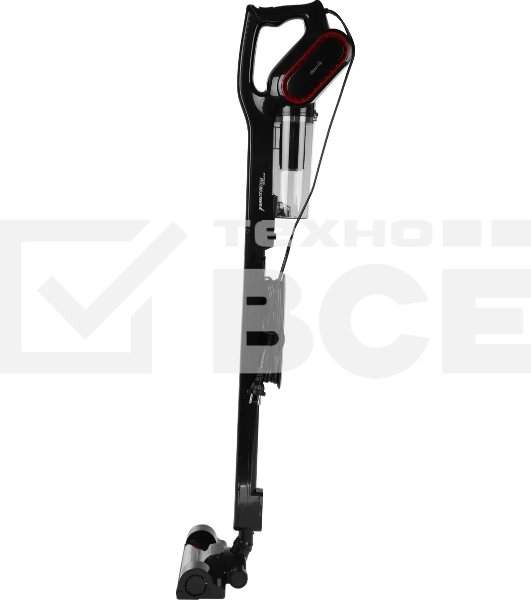 Пылесос вертикальный Deerma DX700 Pro черный, питание от сети, 210 Вт, уборка сухая, пылесборник 0.8 л