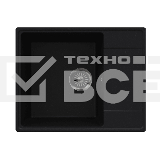 Кухонная мойка Maunfeld Lacrima 605 MFQS-605B черный