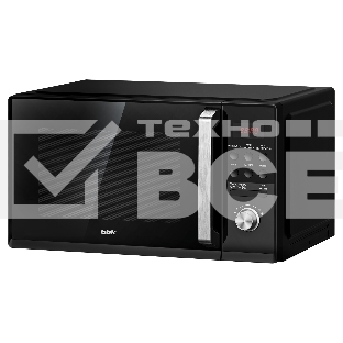 Микроволновая печь BBK 25MWS-954T/B черный, 25 л, 900 Вт, поворотный/кнопки