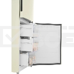 Холодильник Haier CEF537ACG бежевый, двухкамерный, 263/105л, морозилка снизу, No Frost, фото8