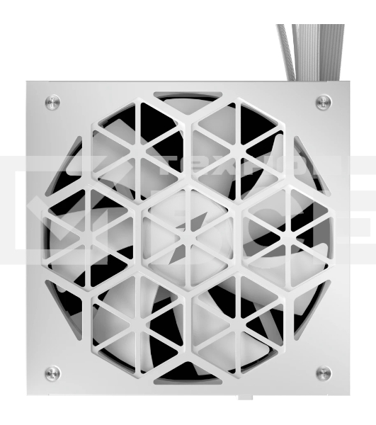 Блок питания 1STPLAYER ACK HA-650AC1-WH, 650Вт, 80 PLUS Standard, 140мм, белый