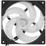 Вентилятор Powercase M53-14 ARGB черный 140x140x25mm (PWM, 80шт./кор, 4pin PWM (M+F)+ 3pin ARGB (M+F), 600-1800±10% об/мин), фото5