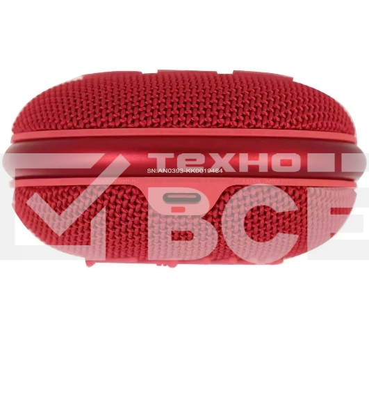 Колонка портативная JBL Clip 4 красный 5W 1.0 BT 15м 500mAh (JBLCLIP4REDAM)