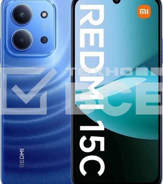 Смартфон Xiaomi Redmi 15C 4/256Gb синий
