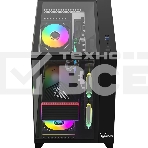 Компьютерный корпус AeroCool/Formula Crystal Z9ML Floe черный без БП mATX 4x120мм 2xUSB 3.0 audio bott PSU, фото5