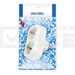 Разветвитель Smartbuy (SBE-16-A02-2z) 2 гнезда белый, фото2