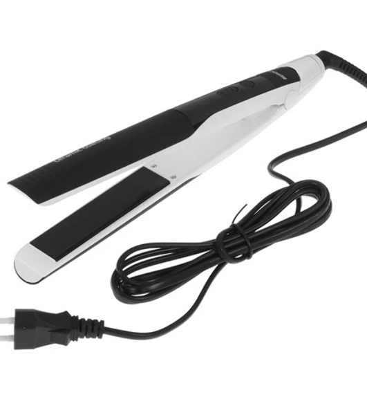 Выпрямитель для волос БЕРДСК 2202 белый/черный, 20 мм, 200 °C, 4 режима