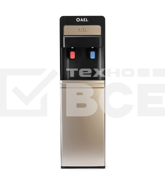 Кулер для воды AEL LD-AEL-805a, нижняя загрузка, нагрев 95 °С, охлаждение 10 °С, чёрный