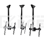 Кронштейн для телевизора Arm Media LCD-1800 черный 26'-65' макс.55кг потолочный поворот и наклон, фото2