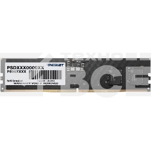 Оперативная память Patriot Signature, DDR5, 32GB (1x32 GB), 5200 MHz, CL42