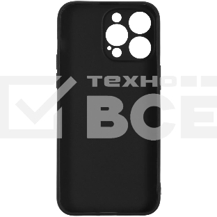 Чехол (клип-кейс) BoraSCO для Apple iPhone 15 Pro Max черный (72415)