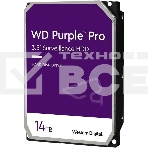 Жесткий диск Western Digital Purple Pro 14TB (WD142PURP) {Serial ATA III, 7200- rpm, 512Mb, 3.5