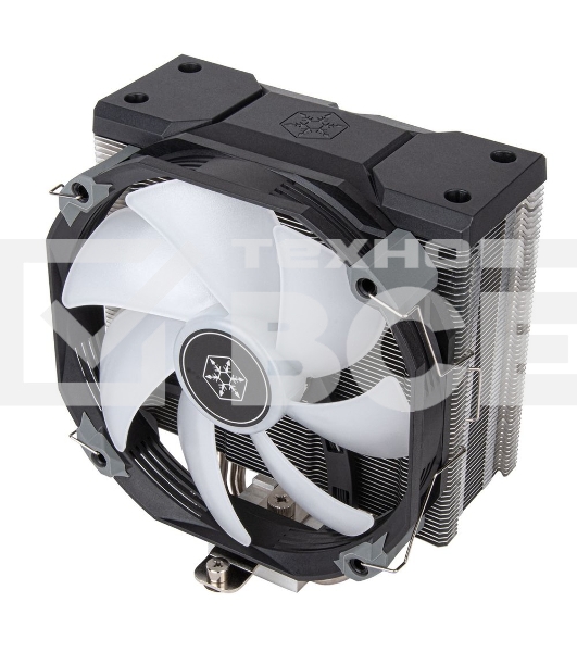 Вентилятор Silverstone G53ARV140ARGB20  High-performance 140mm CPU cooler with four Ø6mm copper heat-pipes designed specific 