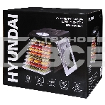 Сушка для фруктов и овощей Hyundai HYFD-1802 27под. 700Вт черный, фото14