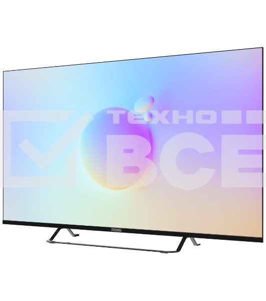 Телевизор Polar 50' P50Q81T2SCSM (U) черный QLED UHD 60Hz Smart TV 1.5Gb/16Gb